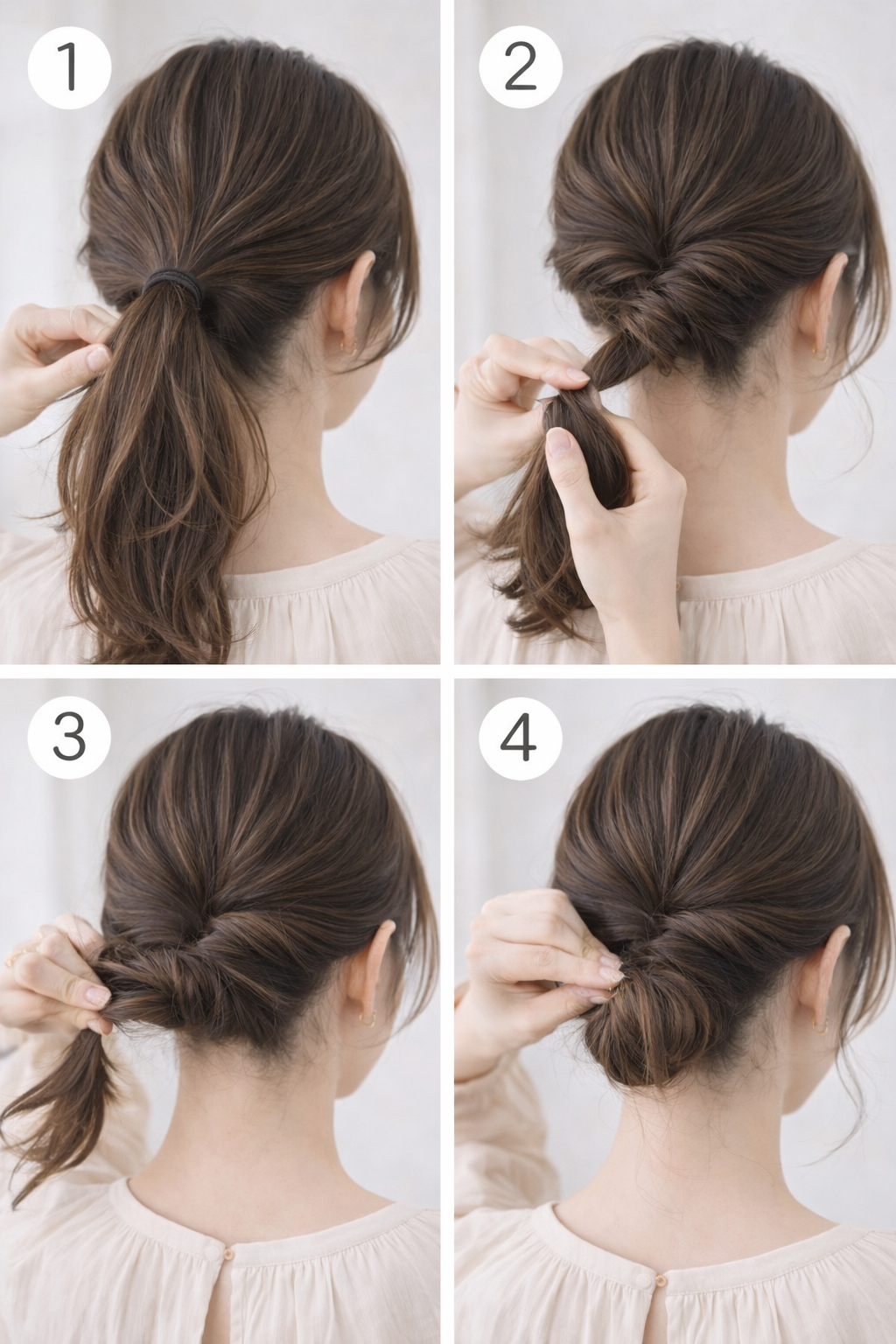 不器用でもできるお団子ヘアの作り方｜簡単で崩れないコツ