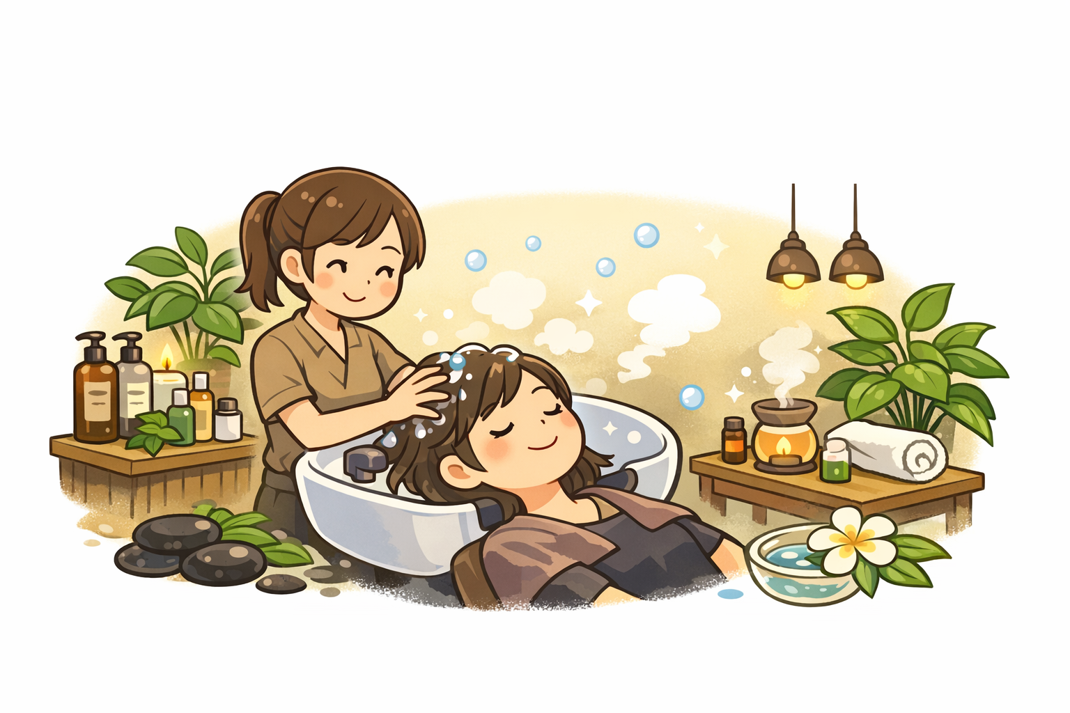ヘッドスパの効果とは？疲れ解消と美髪の秘密