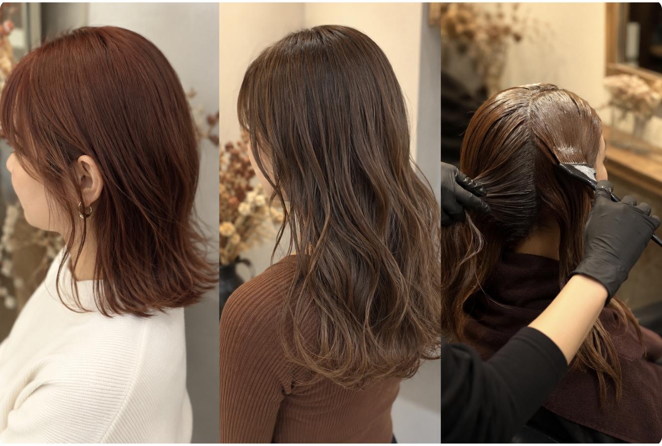 秋におすすめのヘアカラートレンド｜落ち着いた色味の選び方